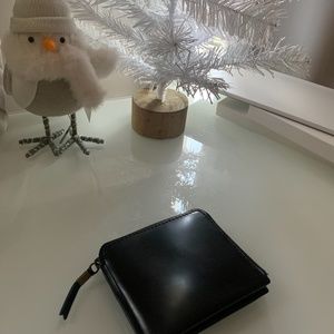 Madewell Wallet (Black leather)